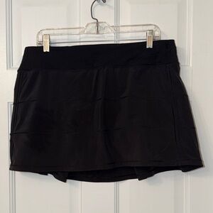 lululemon athletica Black Golf Skirt